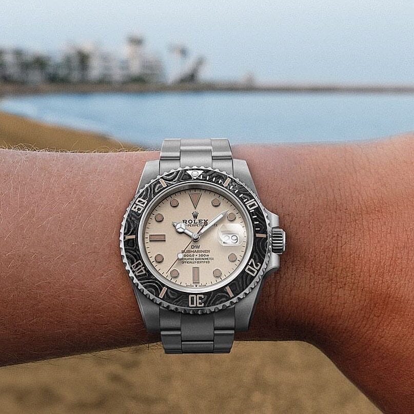 DiW Rolex Submariner DUNE 劳力士DiW 潜航者日历型 | WORLDTIMER