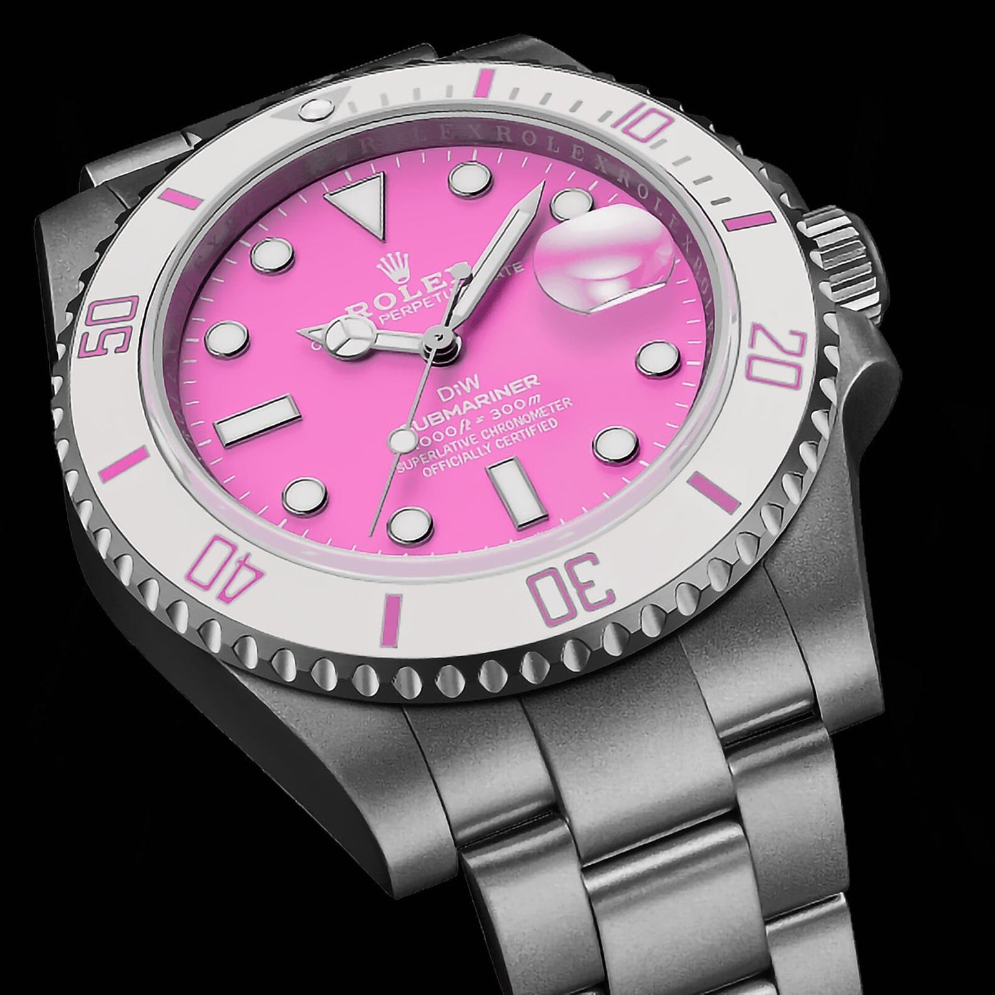 DiW Rolex Submariner FUCHSIA 劳力士水鬼女表 | WORLDTIMER