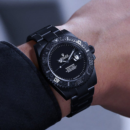 DiW Rolex Submariner GHOST 劳力士DiW 潜航者日历型 黑水鬼 | WORLDTIMER