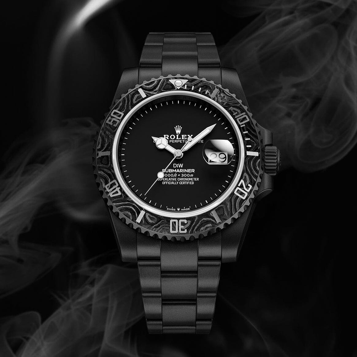 DiW Rolex Submariner GHOST 劳力士DiW 潜航者日历型 黑水鬼 | WORLDTIMER