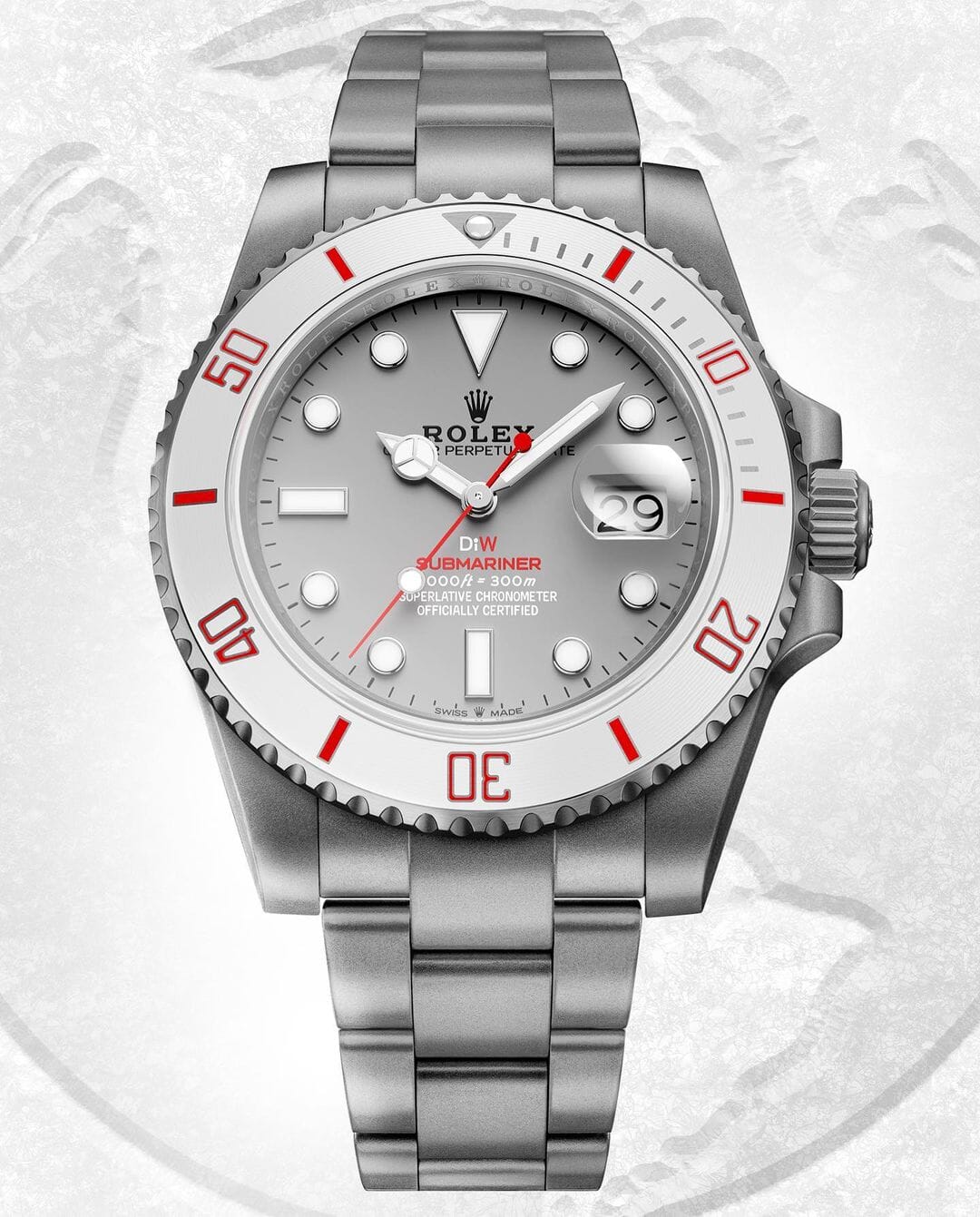 DiW Rolex Submariner GLACIAL 劳力士DiW 潜航者日历型 | WORLDTIMER