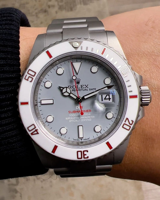 DiW Rolex Submariner GLACIAL 劳力士DiW 潜航者日历型 | WORLDTIMER