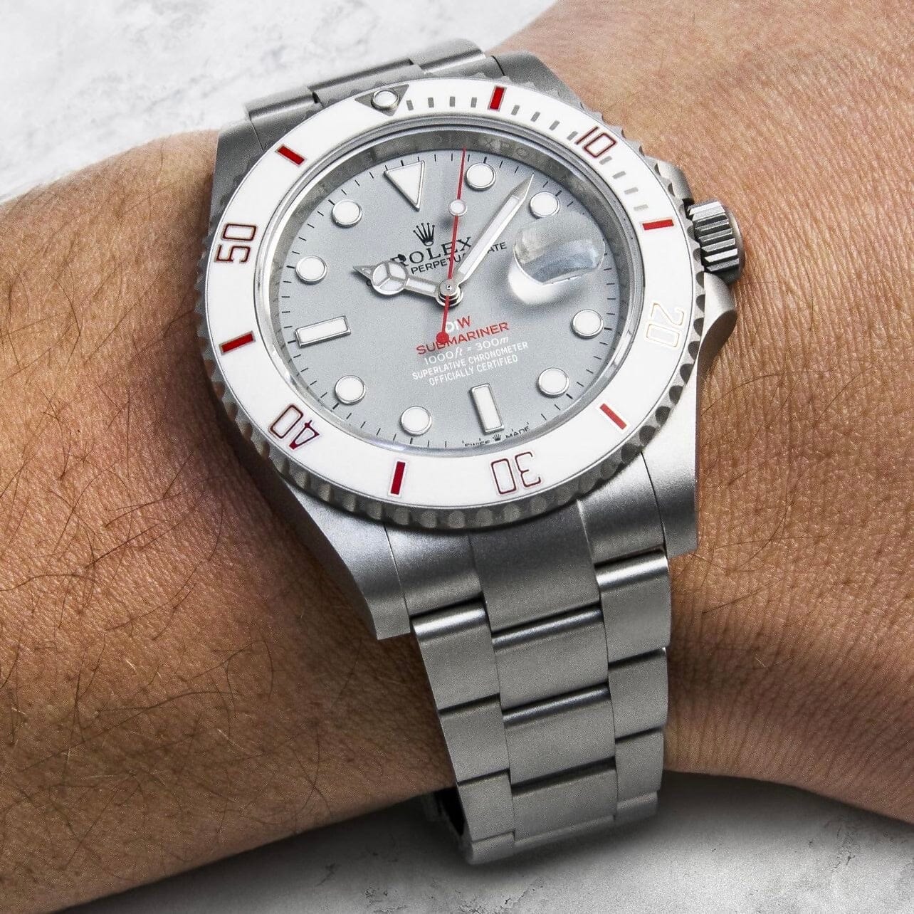 DiW Rolex Submariner GLACIAL 劳力士DiW 潜航者日历型 | WORLDTIMER