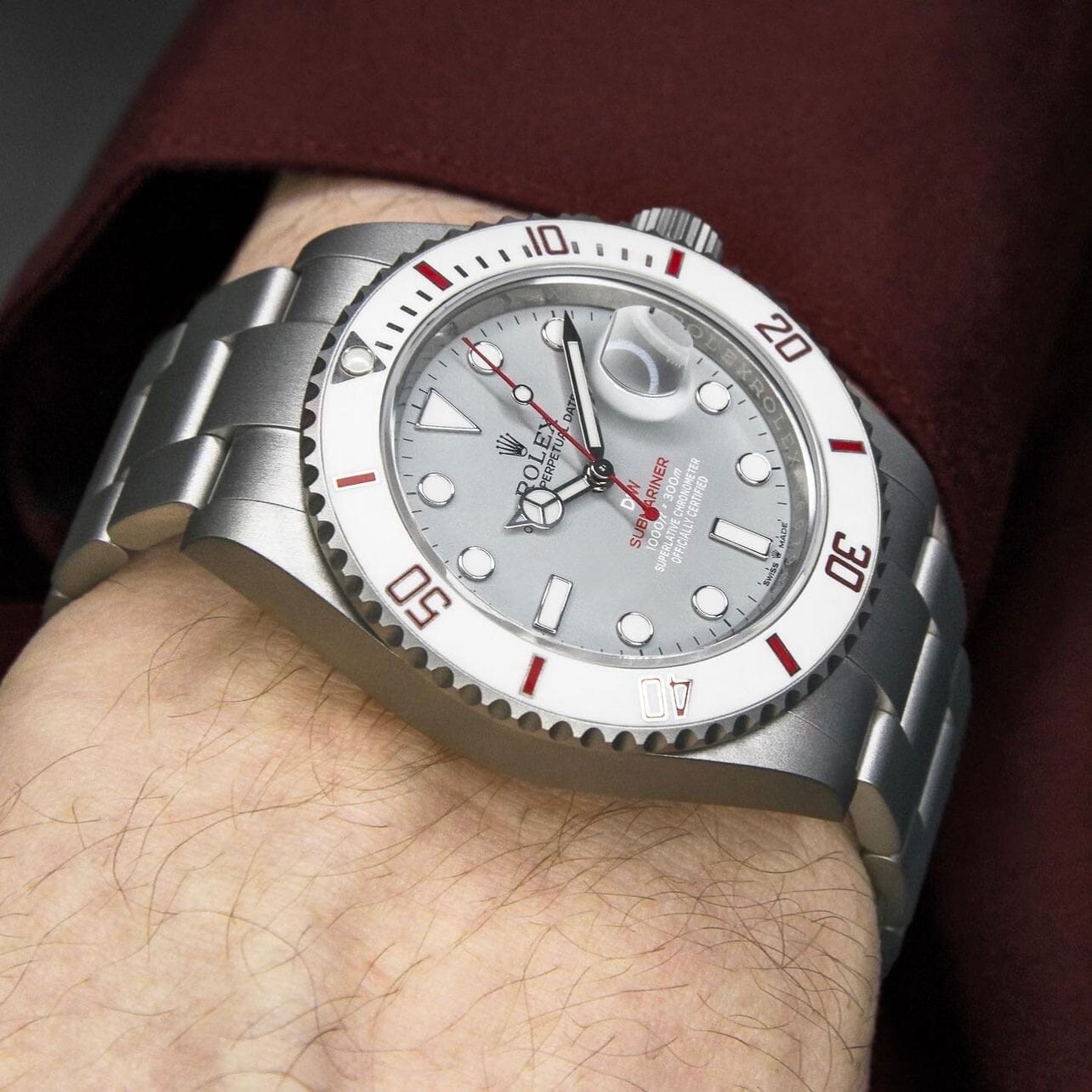 DiW Rolex Submariner GLACIAL 劳力士DiW 潜航者日历型 | WORLDTIMER