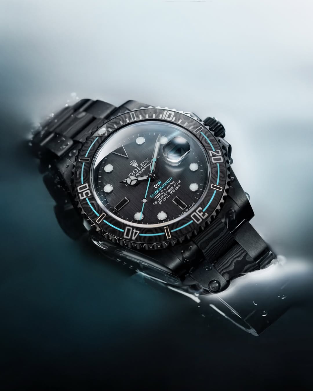 Rolex DiW Submariner NIGHTFALL 劳力士DiW 潜航者 | WORLDTIMER