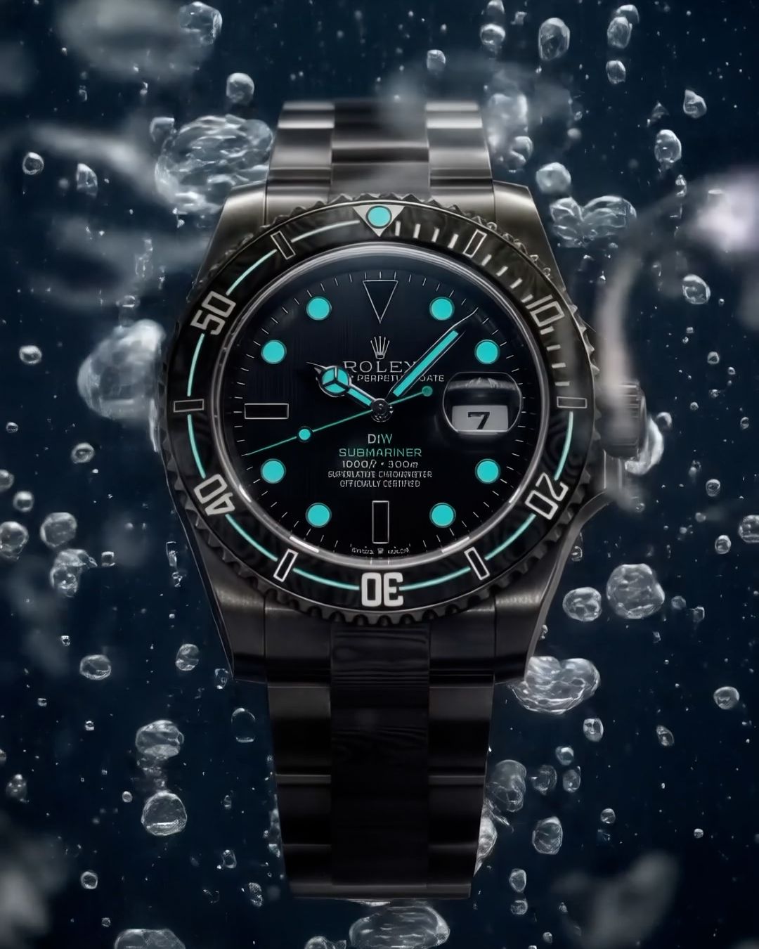 DiW Rolex Submariner NIGHTFALL DiW 劳力士水鬼 | WORLDTIMER