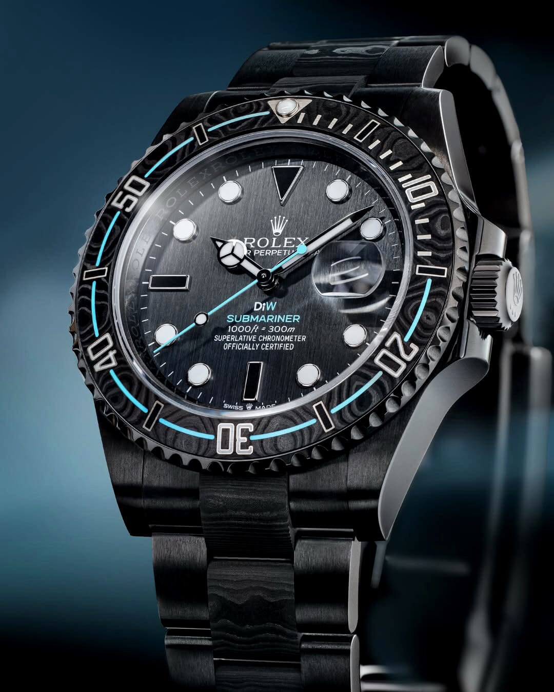 DiW Rolex Submariner NIGHTFALL DiW 劳力士水鬼 | WORLDTIMER