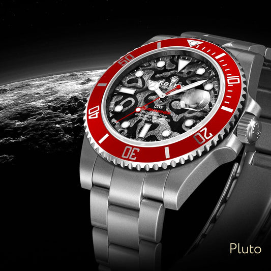 DiW Rolex Submariner PLUTO 劳力士DiW 潜航者日历型 | WORLDTIMER