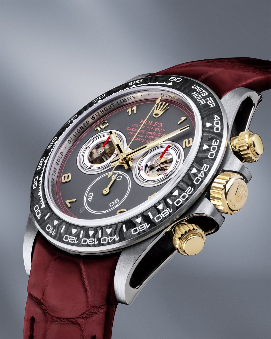 DiW Rolex Titanium & Carbon Daytona LEGACY 钛金属和碳纤维 劳力士 DiW迪通拿 | WORLDTIMER