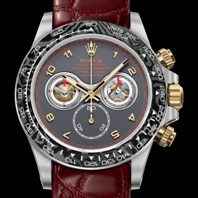 DiW Rolex Titanium & Carbon Daytona LEGACY 钛金属和碳纤维 劳力士 DiW迪通拿 | WORLDTIMER