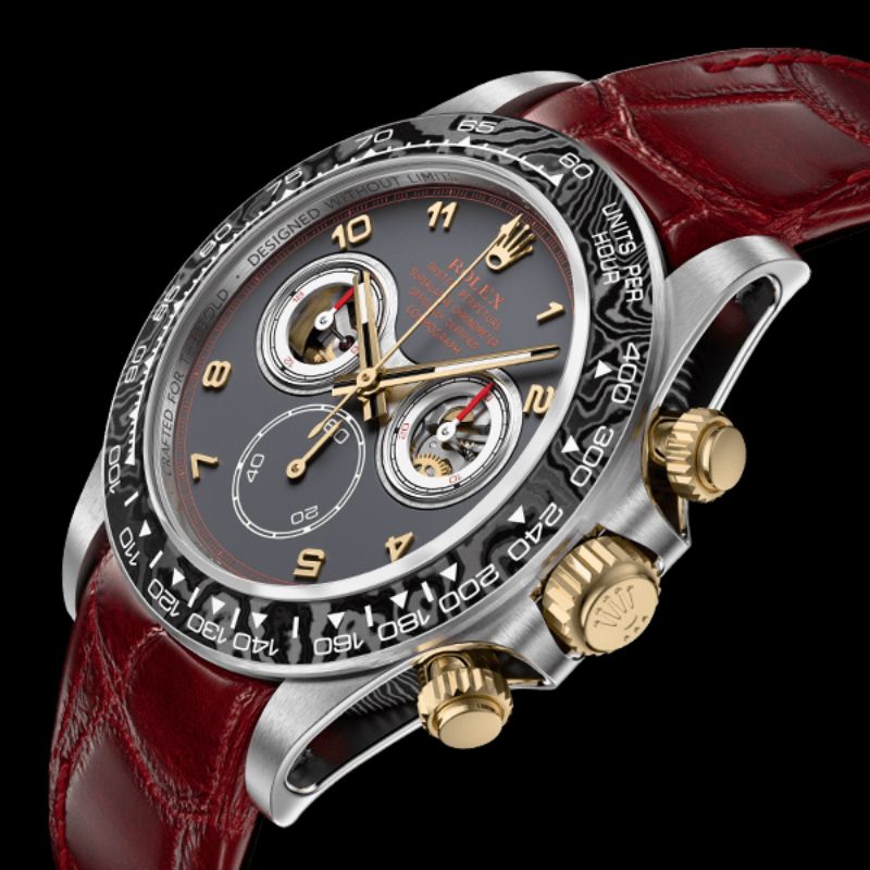 DiW Rolex Titanium & Carbon Daytona LEGACY 钛金属和碳纤维 劳力士 DiW迪通拿 | WORLDTIMER