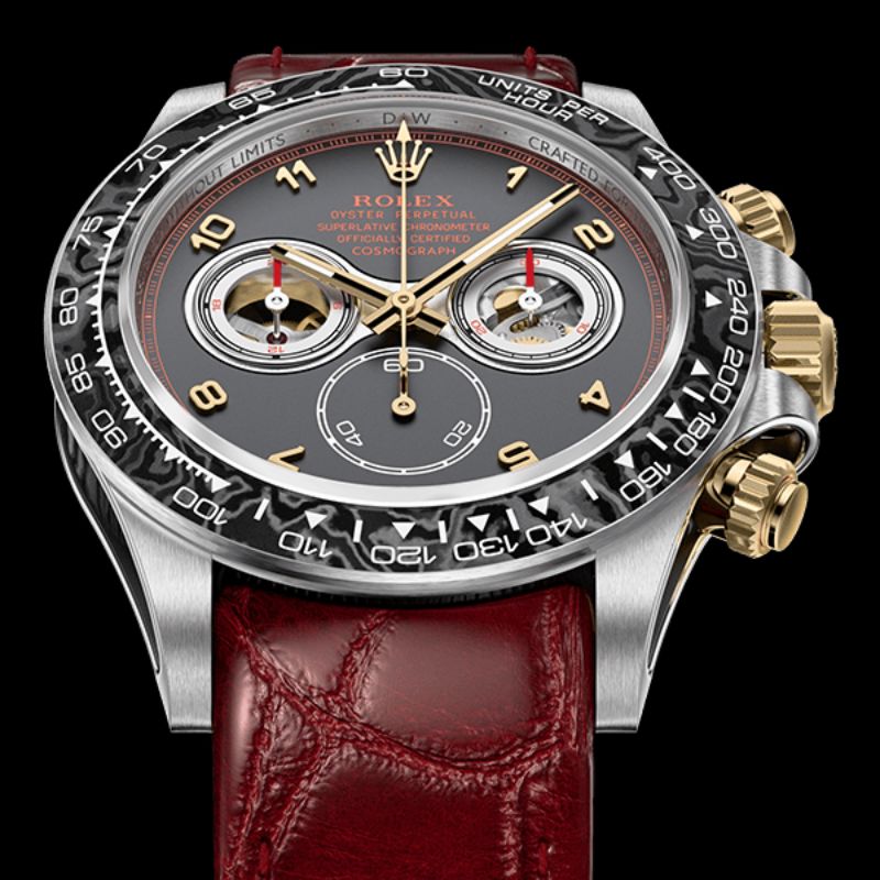 DiW Rolex Titanium & Carbon Daytona LEGACY 钛金属和碳纤维 劳力士 DiW迪通拿 | WORLDTIMER