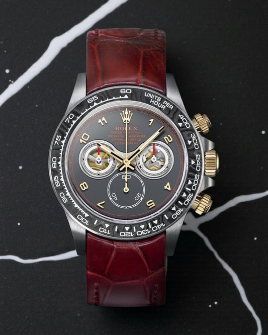 DiW Rolex Titanium & Carbon Daytona LEGACY 钛金属和碳纤维 劳力士 DiW迪通拿 | WORLDTIMER