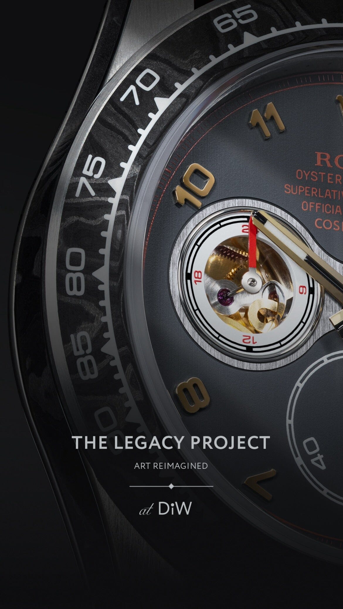 DiW Rolex Titanium & Carbon Daytona LEGACY 钛金属和碳纤维 劳力士 DiW迪通拿 | WORLDTIMER