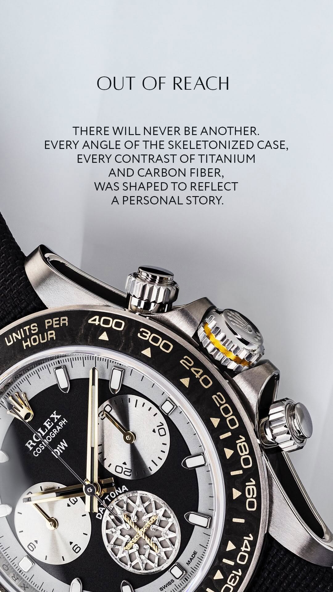 DiW Rolex Titanium Daytona EXCEPTIONAL UNIQUE 钛金属 劳力士 DiW迪通拿 | WORLDTIMER