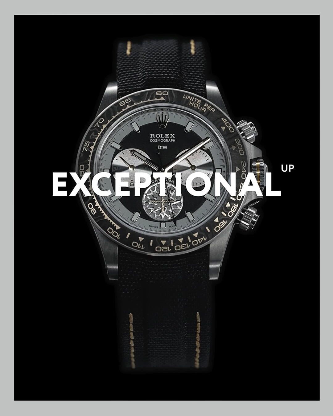 DiW Rolex Titanium Daytona EXCEPTIONAL UNIQUE 钛金属 劳力士 DiW迪通拿 | WORLDTIMER