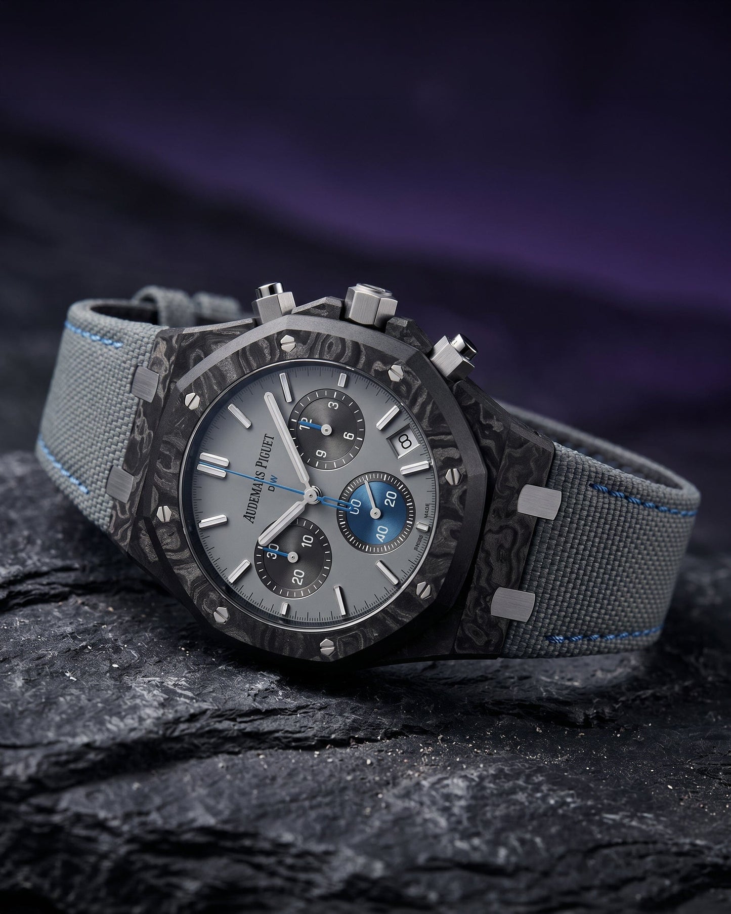 DiW Royal Oak Chronograph 26240ST GREWHAWK DiW 爱彼 皇家橡树计时码表 26240ST GREWHAWK | WORLDTIMER