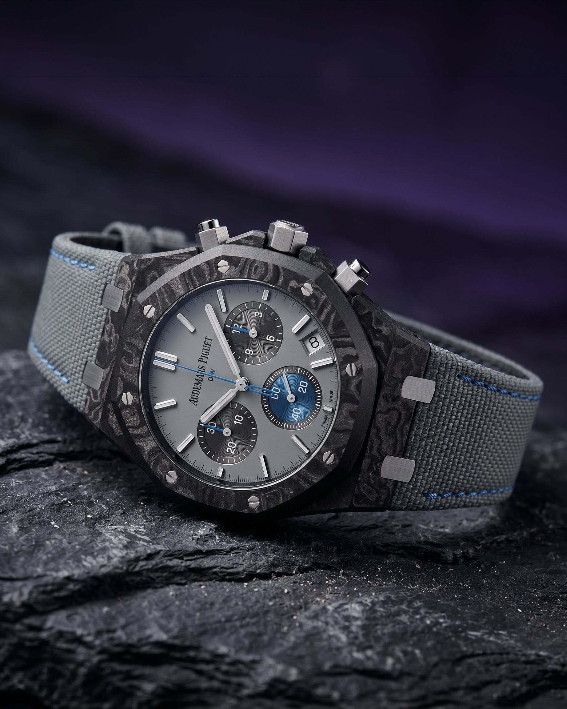 DiW Royal Oak Chronograph 26240ST GREWHAWK DiW 爱彼 皇家橡树计时码表 26240ST GREWHAWK | WORLDTIMER