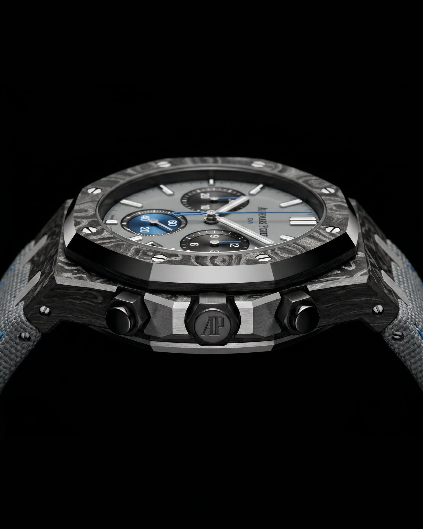 AP Royal Oak Chronograph 26240ST DiW GREWHAWK 爱彼 皇家橡树计时码表 26240ST GREWHAWK | WORLDTIMER