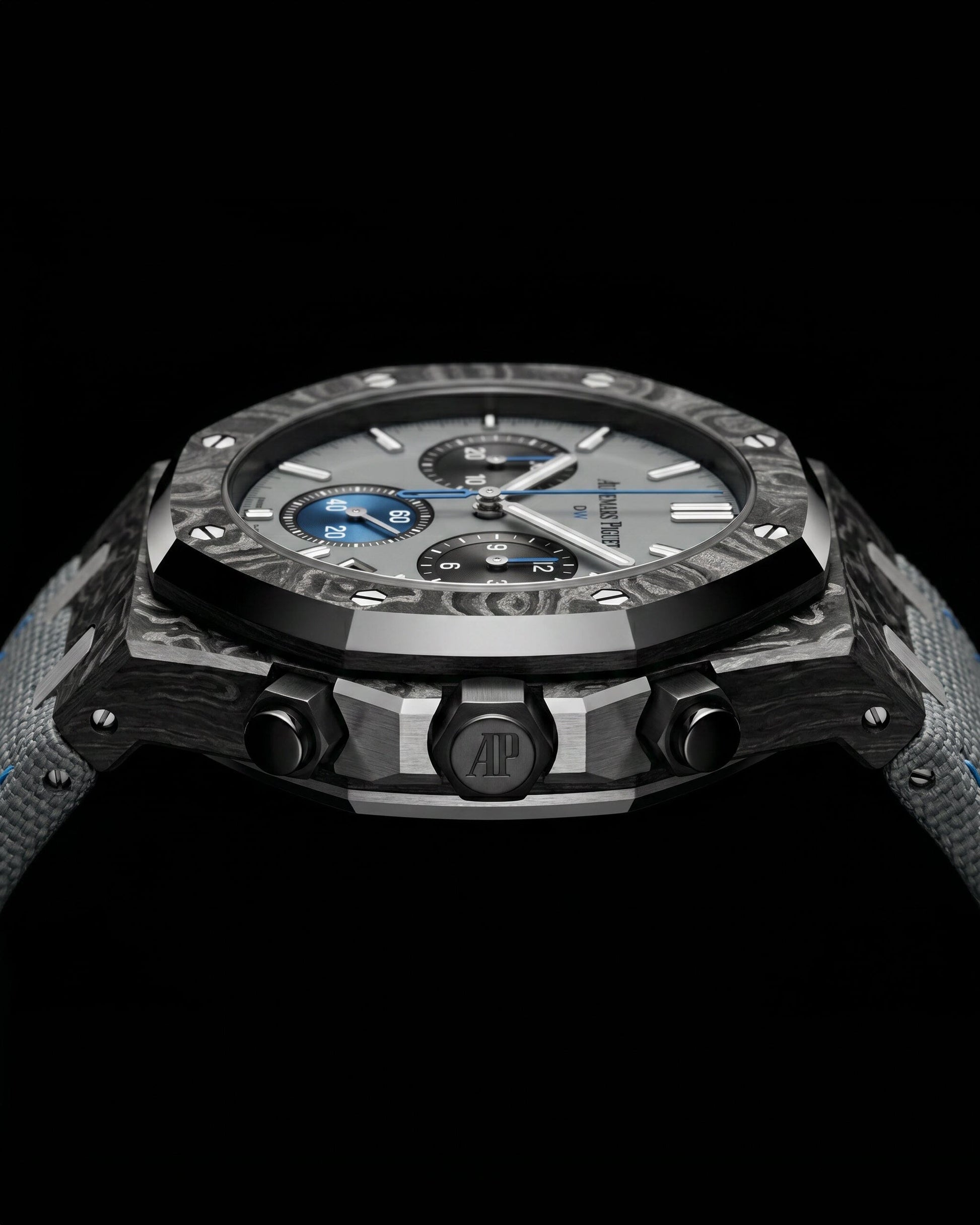 AP Royal Oak Chronograph 26240ST DiW GREWHAWK 爱彼 皇家橡树计时码表 26240ST GREWHAWK | WORLDTIMER