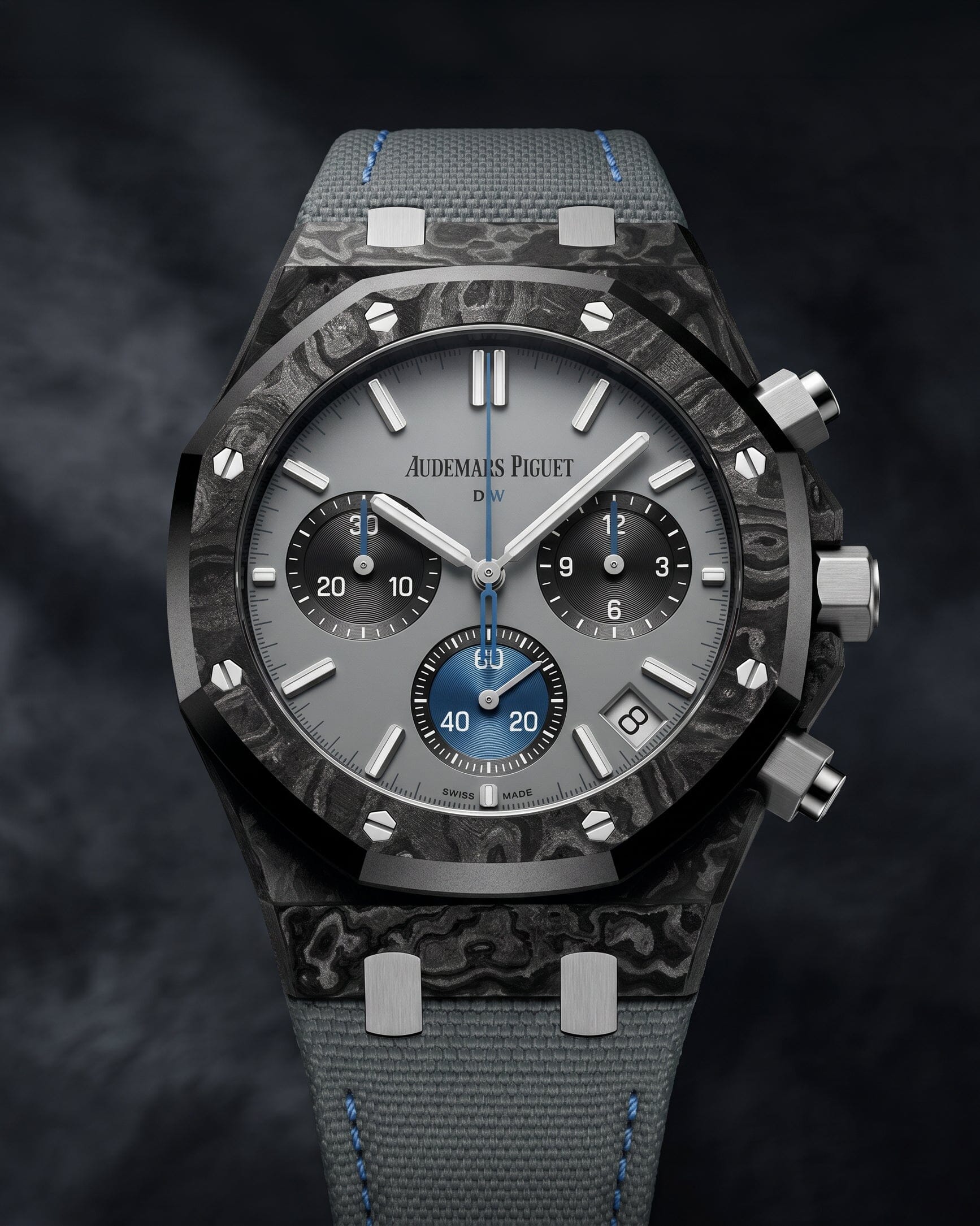 DiW Royal Oak Chronograph 26240ST GREWHAWK DiW 爱彼 皇家橡树计时码表 26240ST GREWHAWK | WORLDTIMER