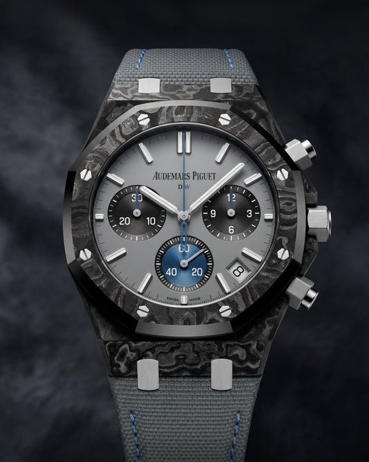DiW Royal Oak Chronograph 26240ST GREWHAWK DiW 爱彼 皇家橡树计时码表 26240ST GREWHAWK | WORLDTIMER