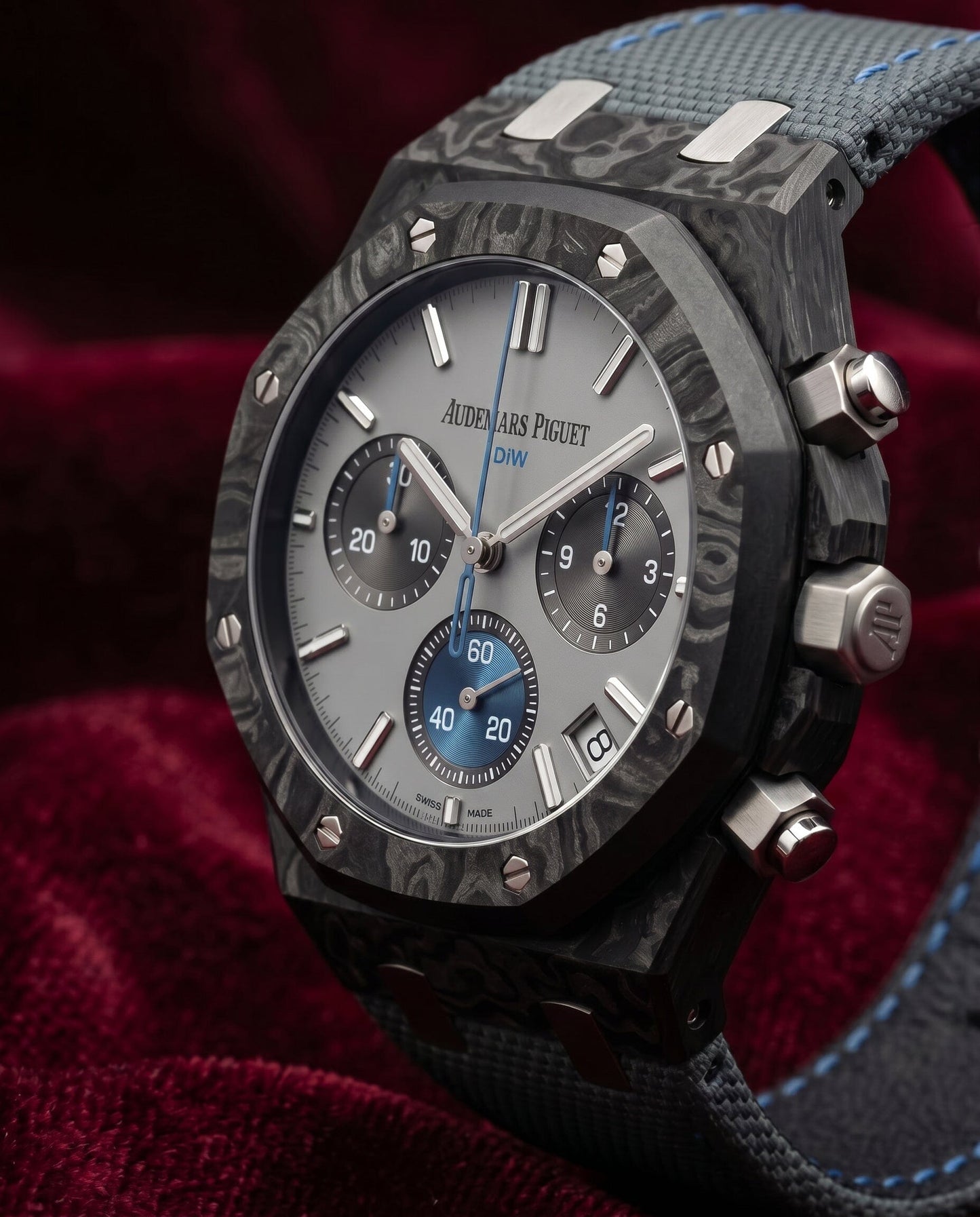 DiW Royal Oak Chronograph 26240ST GREWHAWK DiW 爱彼 皇家橡树计时码表 26240ST GREWHAWK | WORLDTIMER