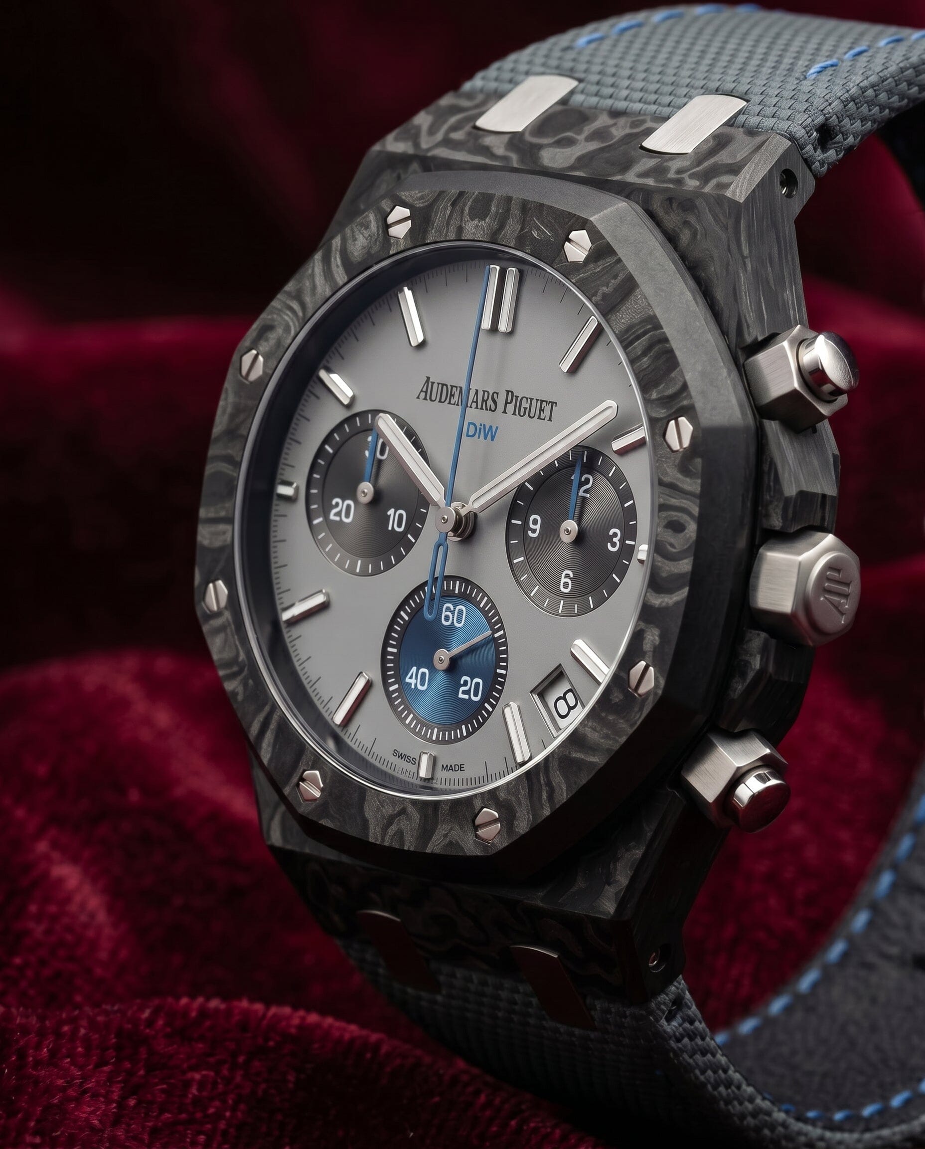 DiW Royal Oak Chronograph 26240ST GREWHAWK DiW 爱彼 皇家橡树计时码表 26240ST GREWHAWK | WORLDTIMER