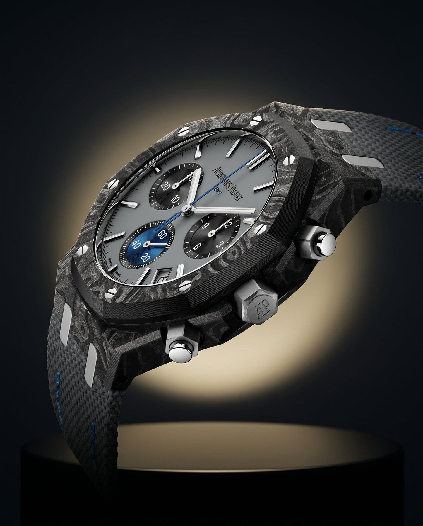 DiW Royal Oak Chronograph 26240ST GREWHAWK DiW 爱彼 皇家橡树计时码表 26240ST GREWHAWK | WORLDTIMER