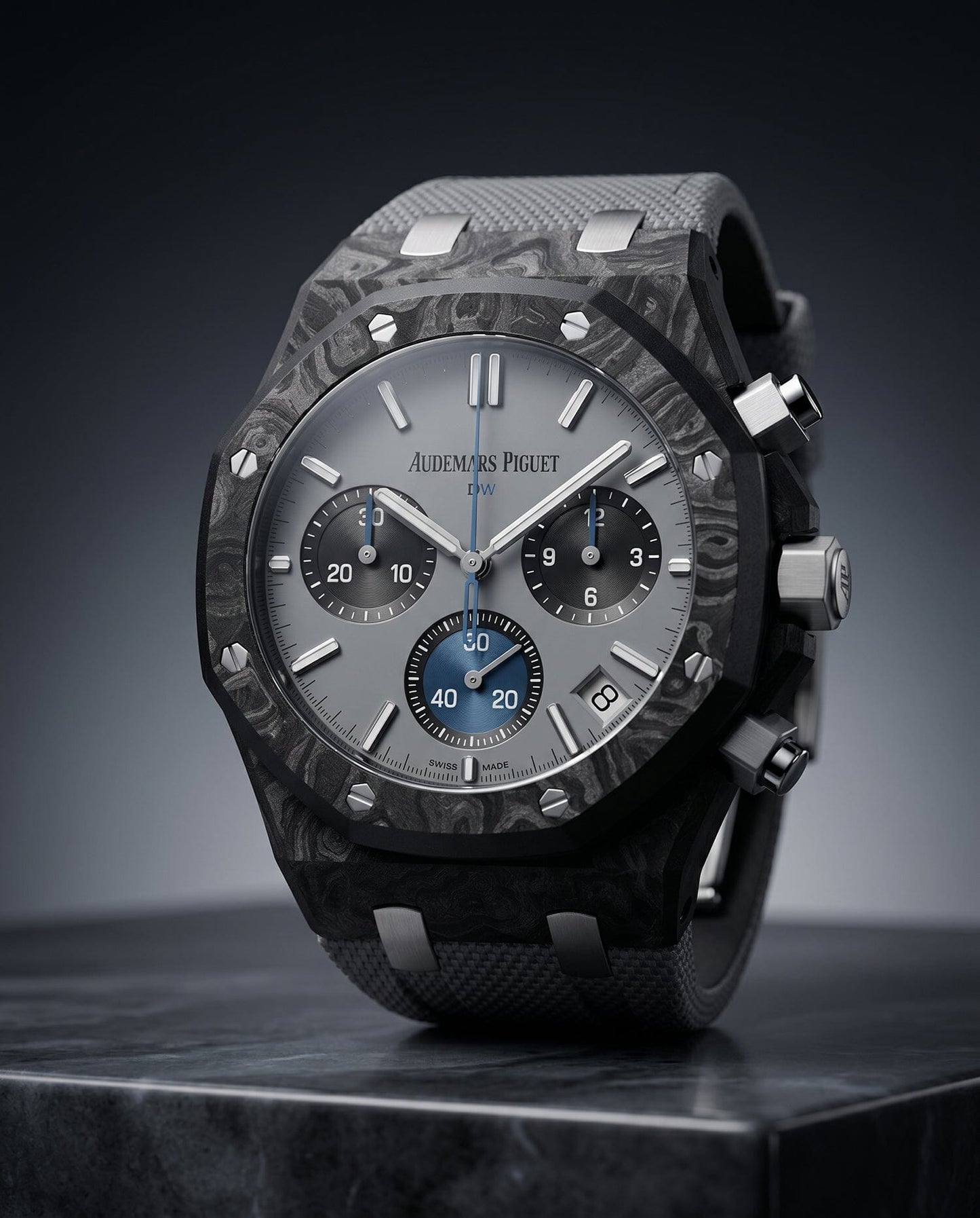 DiW Royal Oak Chronograph 26240ST GREWHAWK DiW 爱彼 皇家橡树计时码表 26240ST GREWHAWK | WORLDTIMER