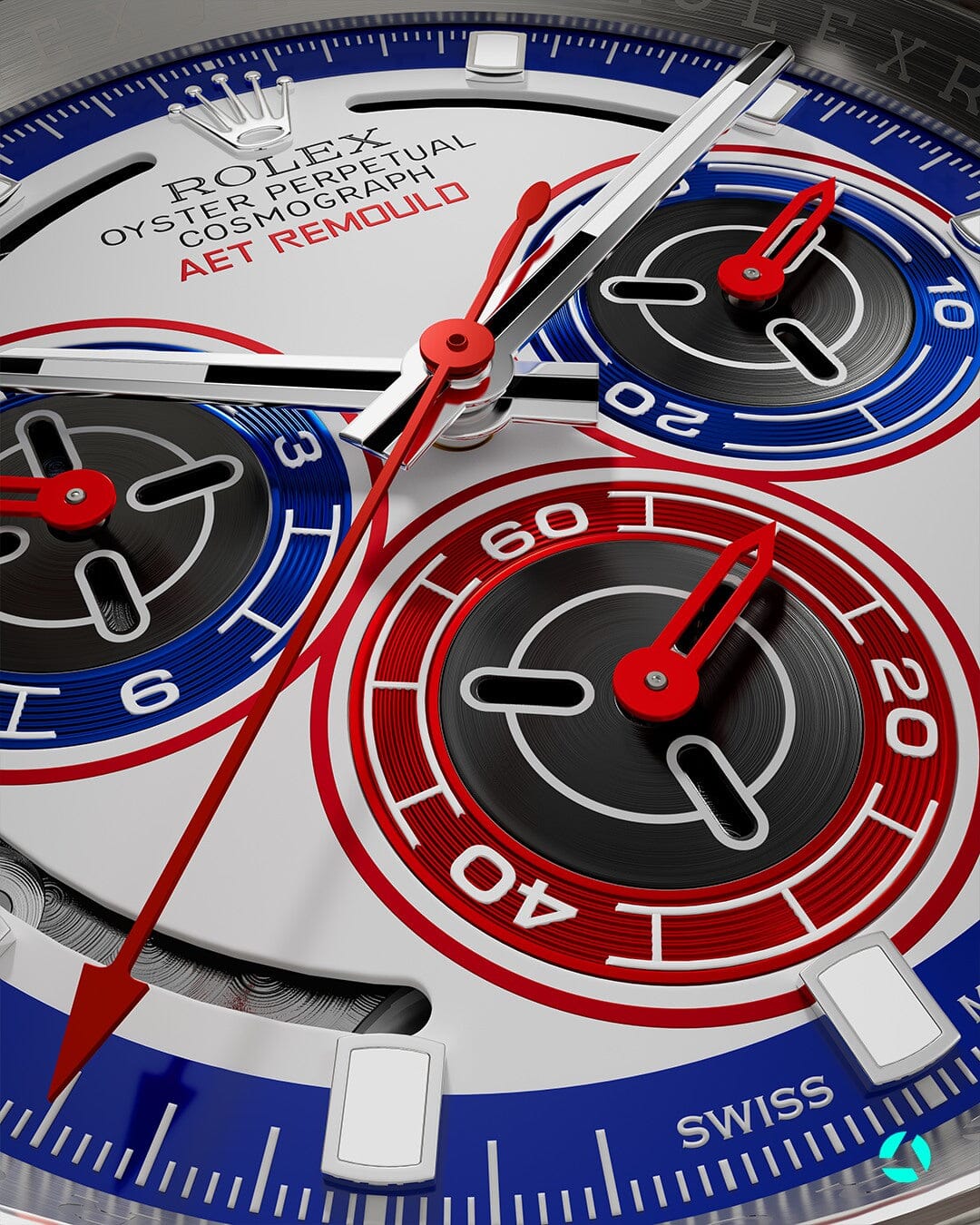 AET REMOULD Rolex Daytona "SPEED" F1仪表板 灵感 劳力士迪通拿 40毫米订制腕表 | WORLDTIMER