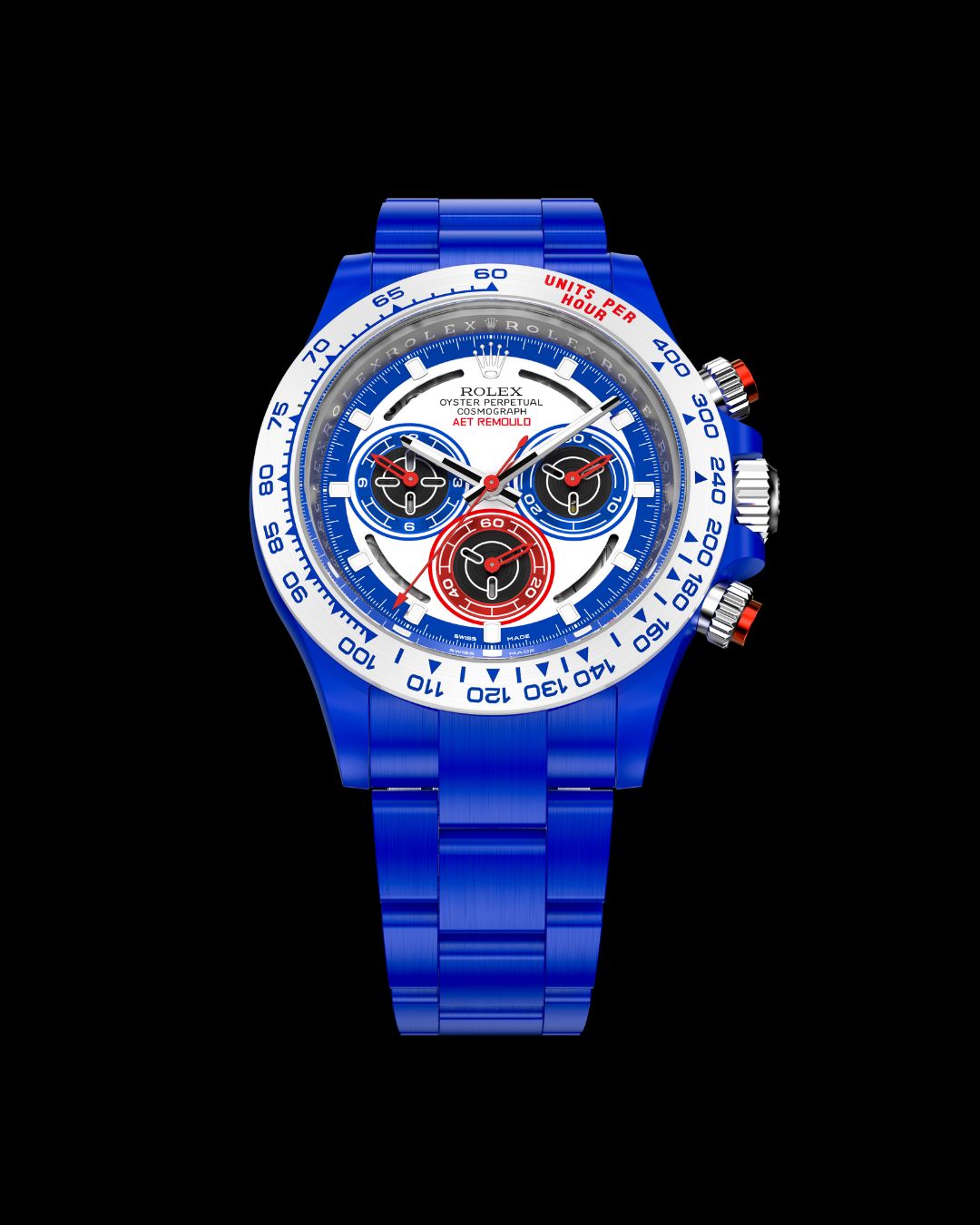 AET REMOULD Rolex Daytona "SPEED" F1仪表板 灵感 劳力士迪通拿 40毫米订制腕表 | WORLDTIMER