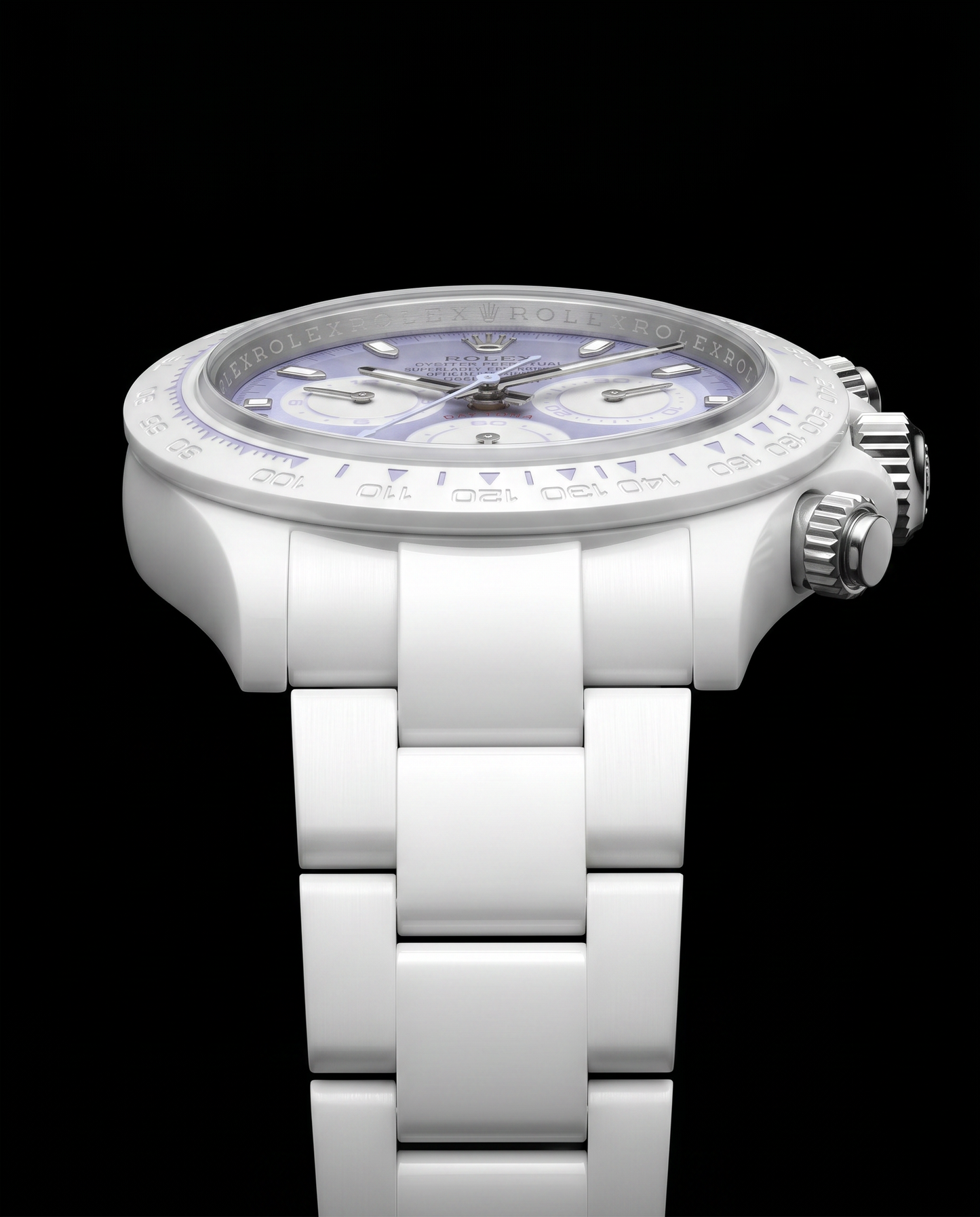 AET REMOULD Ceramic Rolex Daytona Ladies Watch IRIS ASH 陶瓷劳力士 迪通拿 | WORLDTIMER