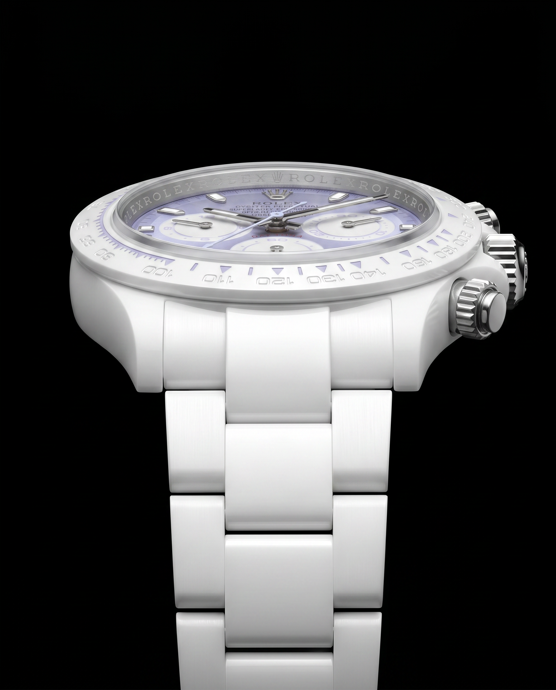 AET REMOULD Ceramic Rolex Daytona Ladies Watch IRIS ASH 陶瓷劳力士 迪通拿 | WORLDTIMER