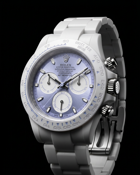 AET REMOULD Ceramic Rolex Daytona IRIS ASH 陶瓷劳力士 迪通拿 | WORLDTIMER