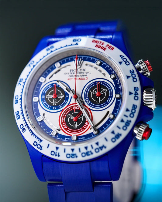 Insane F1 Dashboard Design: AET REMOULD “SPEED” Rolex Daytona 劳力士DiW 陶瓷迪通拿 SPEED | WORLDTIMER