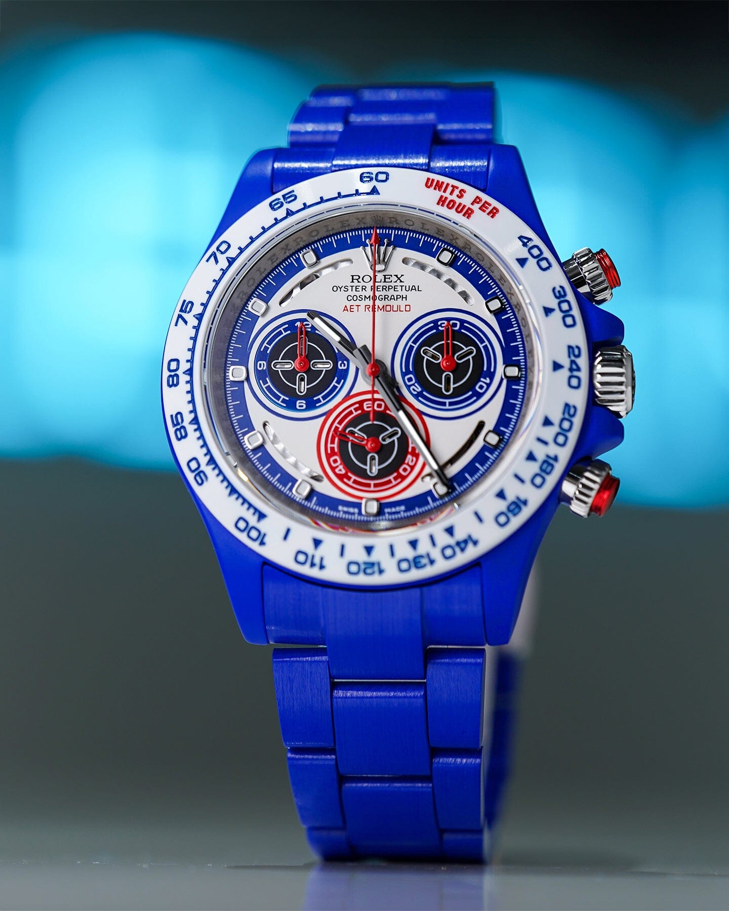 Insane F1 Dashboard Design: AET REMOULD “SPEED” Rolex Daytona 劳力士DiW 陶瓷迪通拿 SPEED | WORLDTIMER