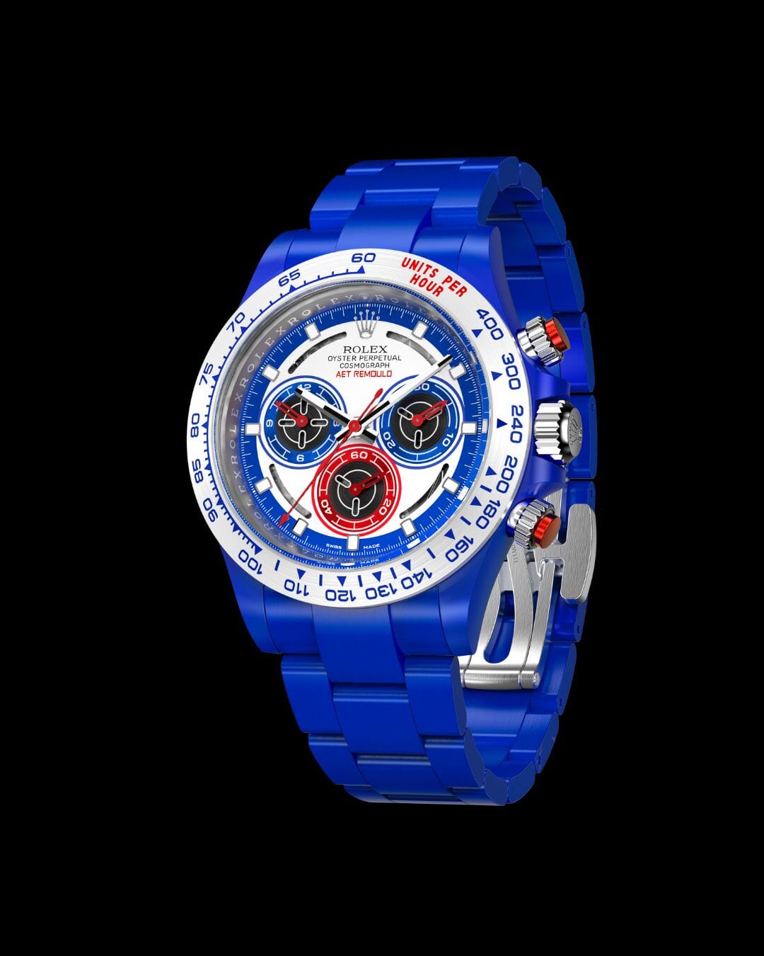 AET REMOULD Rolex Daytona SPEED F1儀表板靈感 勞力士地通拿 40毫米訂製腕錶 | WORLDTIMER