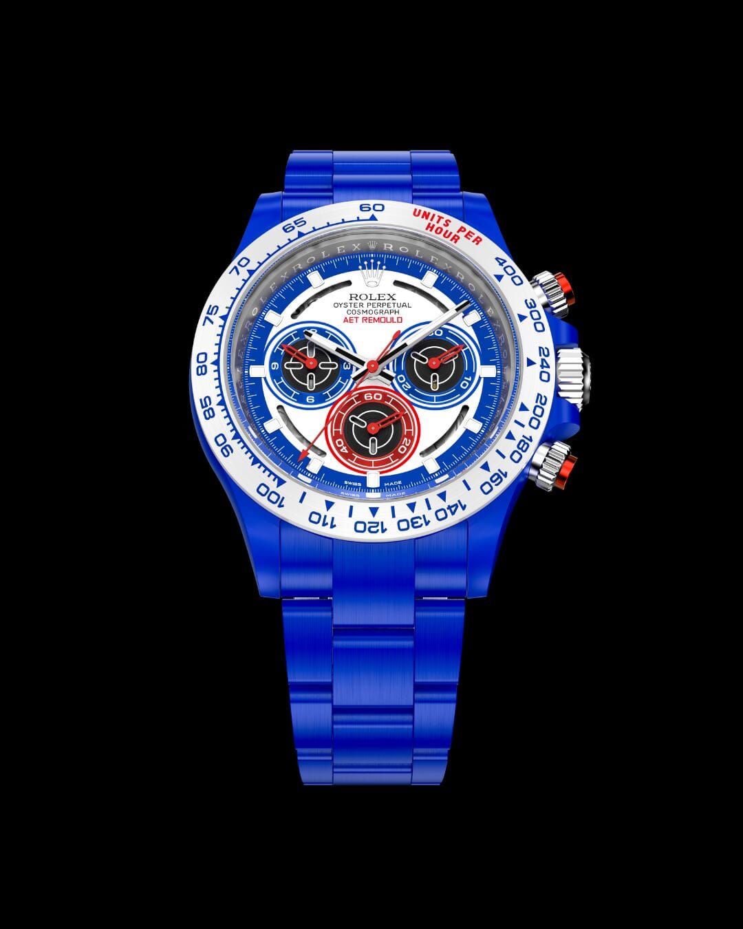 AET REMOULD Rolex Daytona "SPEED" F1仪表板 灵感 劳力士迪通拿 40毫米订制腕表 | WORLDTIMER