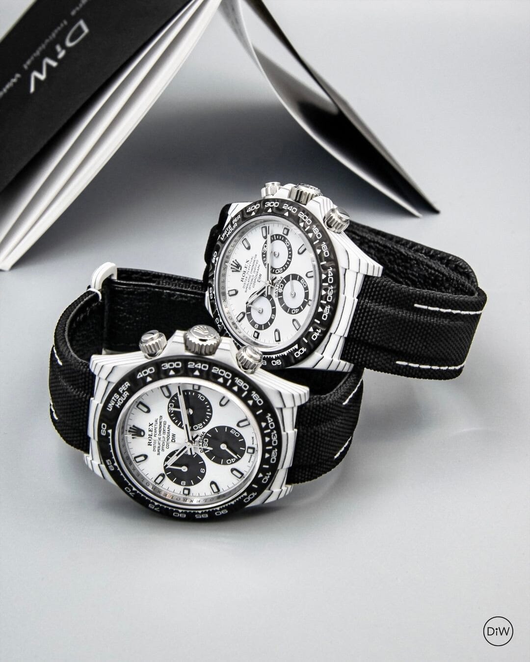 IRBIS 41mm Rolex DiW Daytona CarboQuartz 劳力士DiW 石英纤维迪通拿 | WORLDTIMER