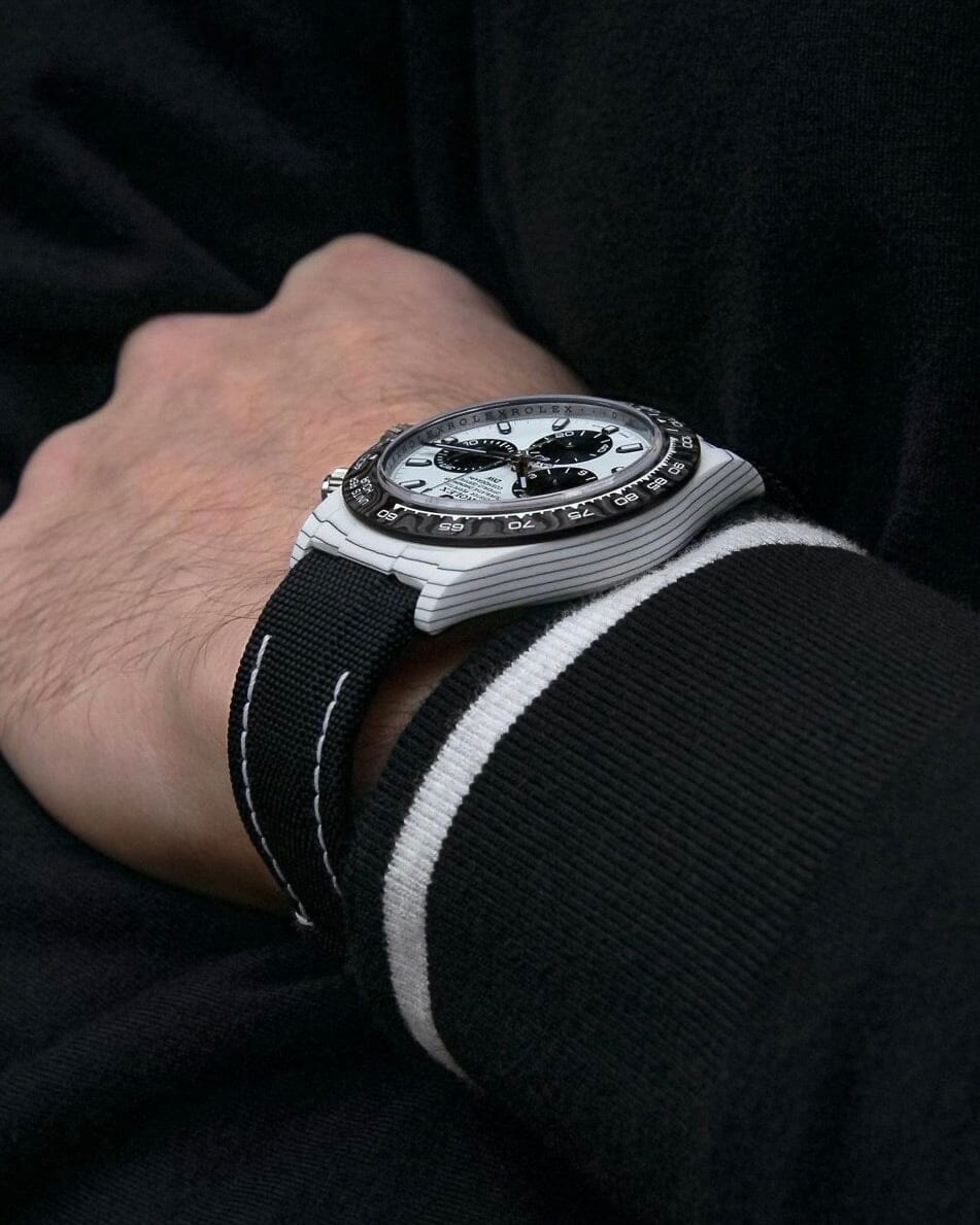 IRBIS 41mm Rolex DiW Daytona CarboQuartz 劳力士DiW 石英纤维迪通拿 | WORLDTIMER