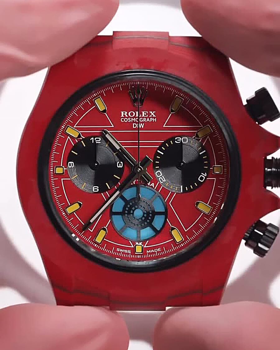 IRON MAN Rolex DiW Daytona CarboQuartz 石英纖維 勞力士DiW 地通拿 | WORLDTIMER