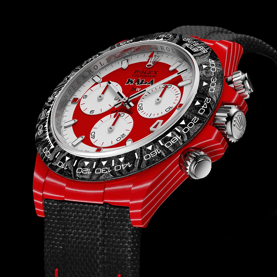 "KAKHA KALADZE x DiW" Rolex Daytona CarboQuartz 劳力士 石英纤维迪通拿 | WORLDTIMER