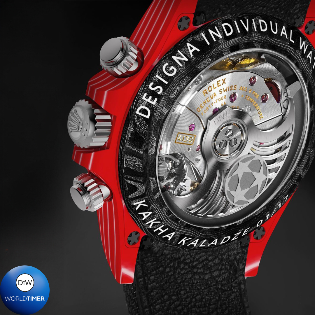 KAKHA KALADZE DiW Rolex Daytona CarboQuartz 石英纤维劳力士 DiW迪通拿 | WORLDTIMER