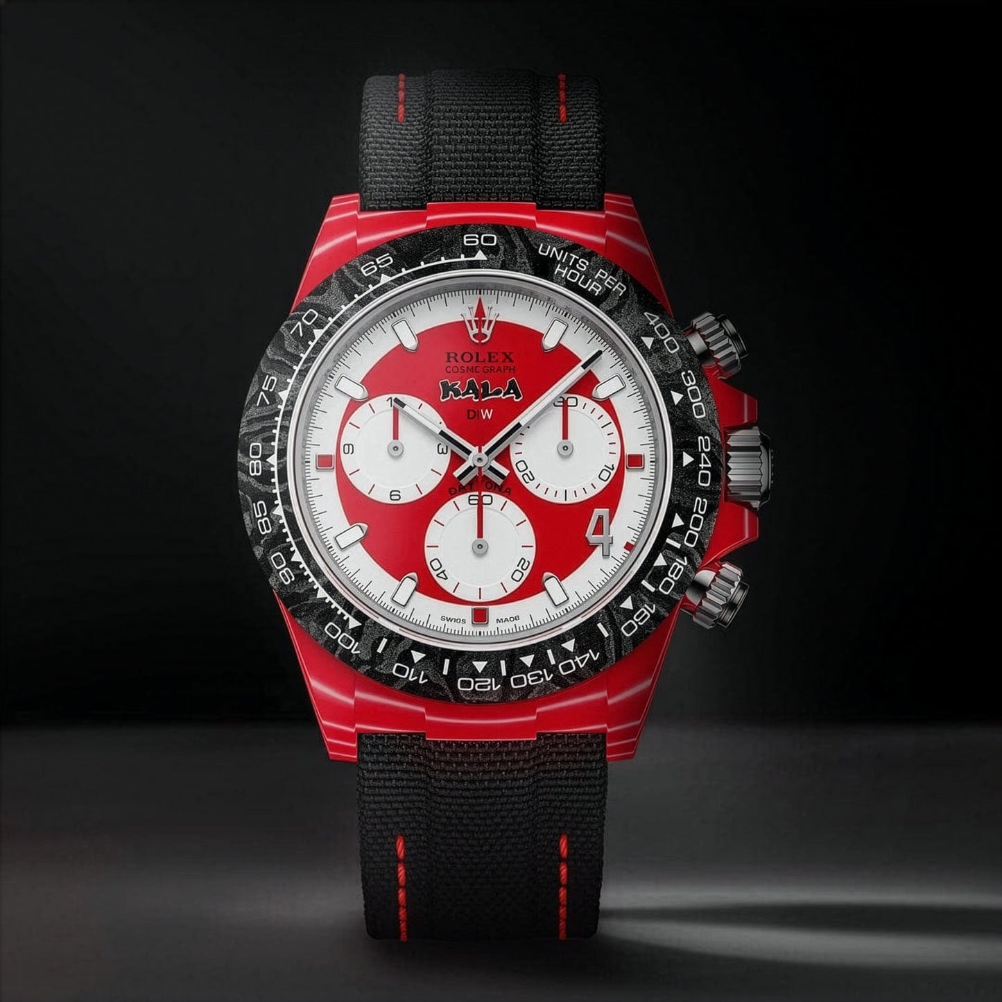 "KAKHA KALADZE x DiW" Rolex Daytona CarboQuartz 劳力士 石英纤维迪通拿 | WORLDTIMER
