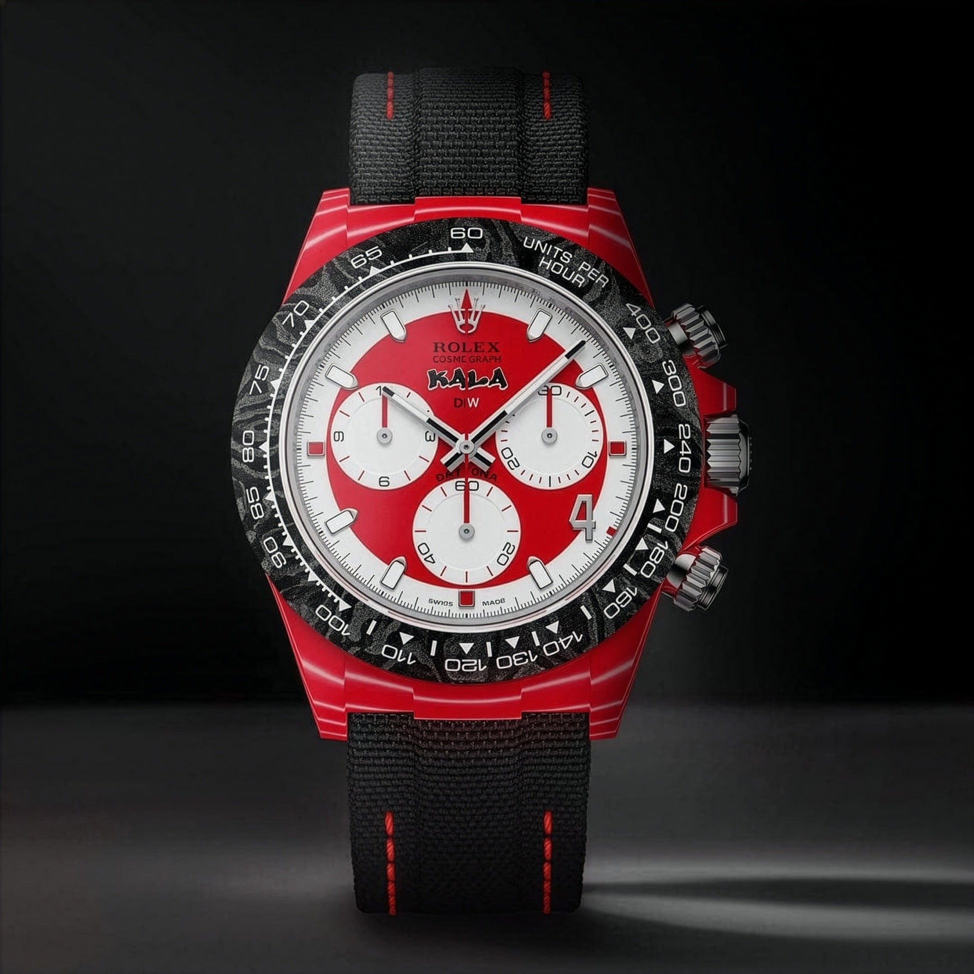 "KAKHA KALADZE x DiW" Rolex Daytona CarboQuartz 劳力士 石英纤维迪通拿 | WORLDTIMER