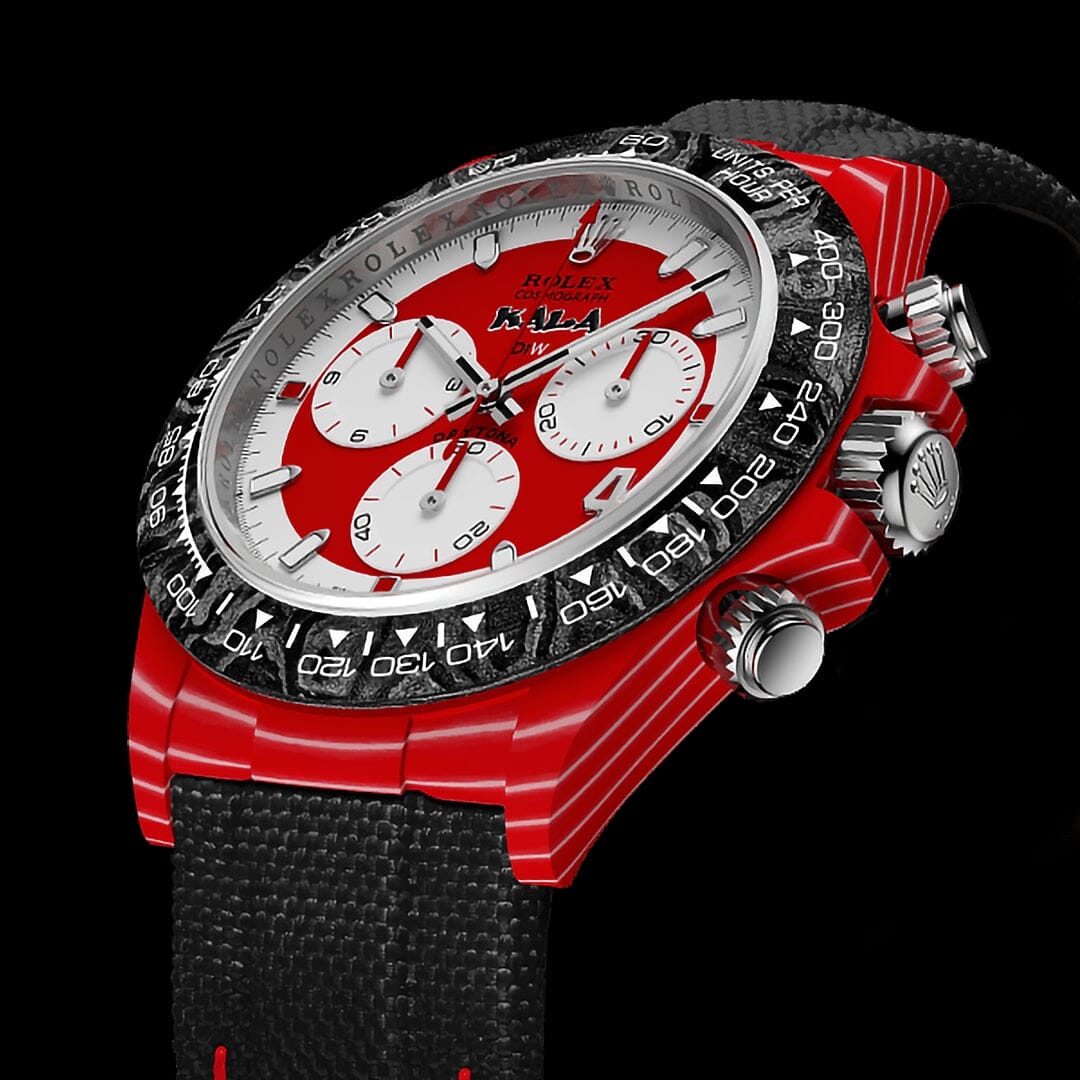 "KAKHA KALADZE x DiW" Rolex Daytona CarboQuartz 劳力士 石英纤维迪通拿 | WORLDTIMER
