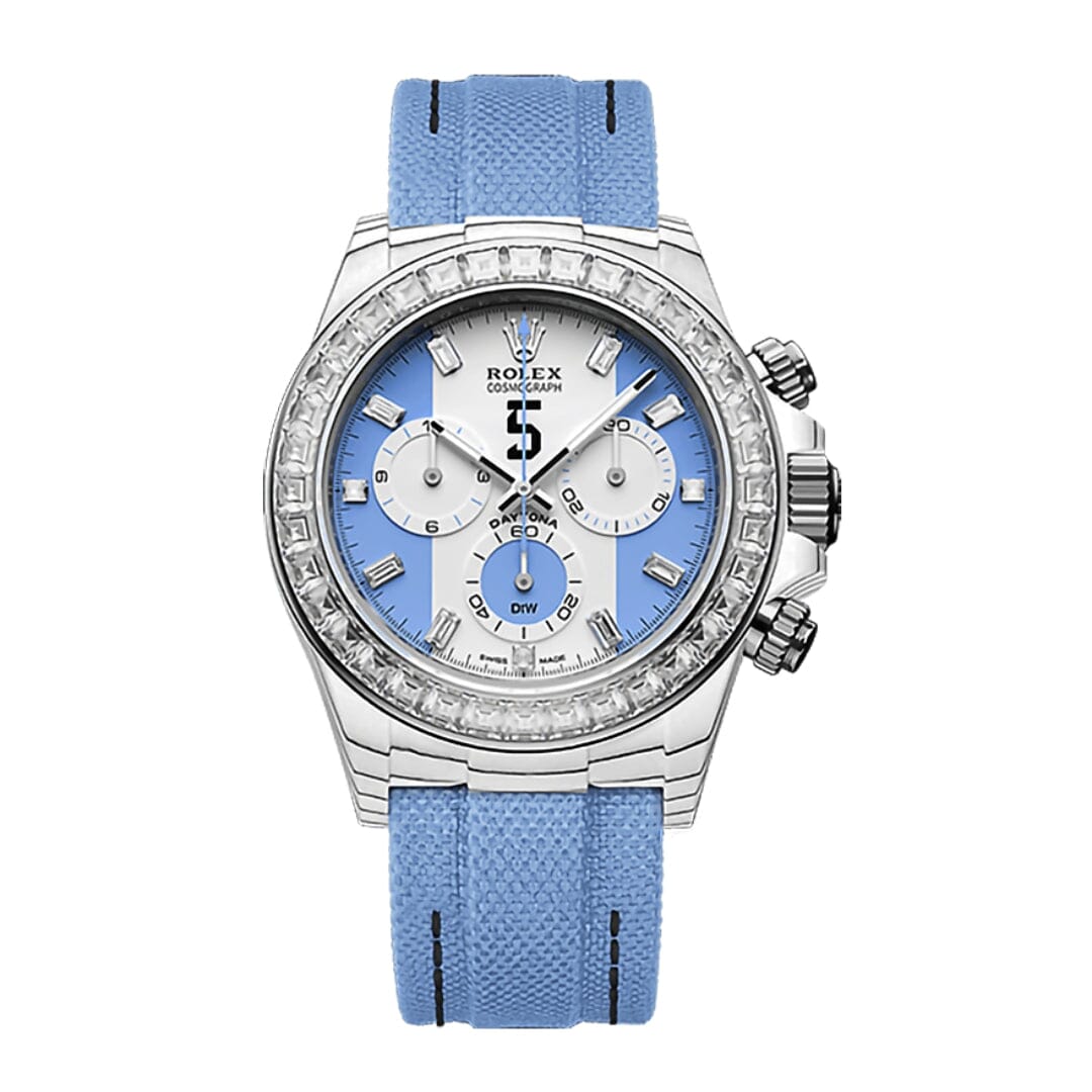 Rolex DiW Daytona LEANDRO PAREDES Baguette Bezel 劳力士 钻石表圈迪通拿 | WORLDTIMER