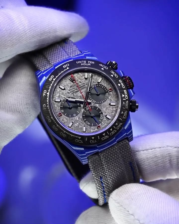 UNIQUE DiW Rolex Liquid Titanium Dial Daytona 独一无二 劳力士DiW 液态钛表盘迪通拿 | WORLDTIMER