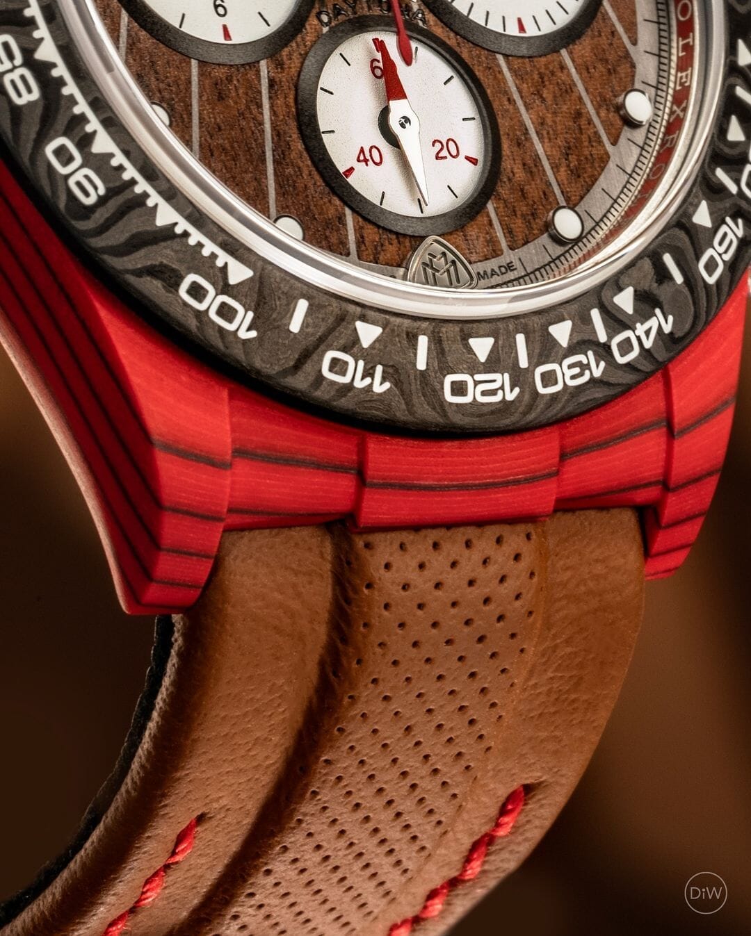 Mercedes Maybach INSPIRED DiWRolex Daytona CarboQuartz 賓士邁巴赫 靈感 勞力士 DiW地通拿 | WORLDTIMER